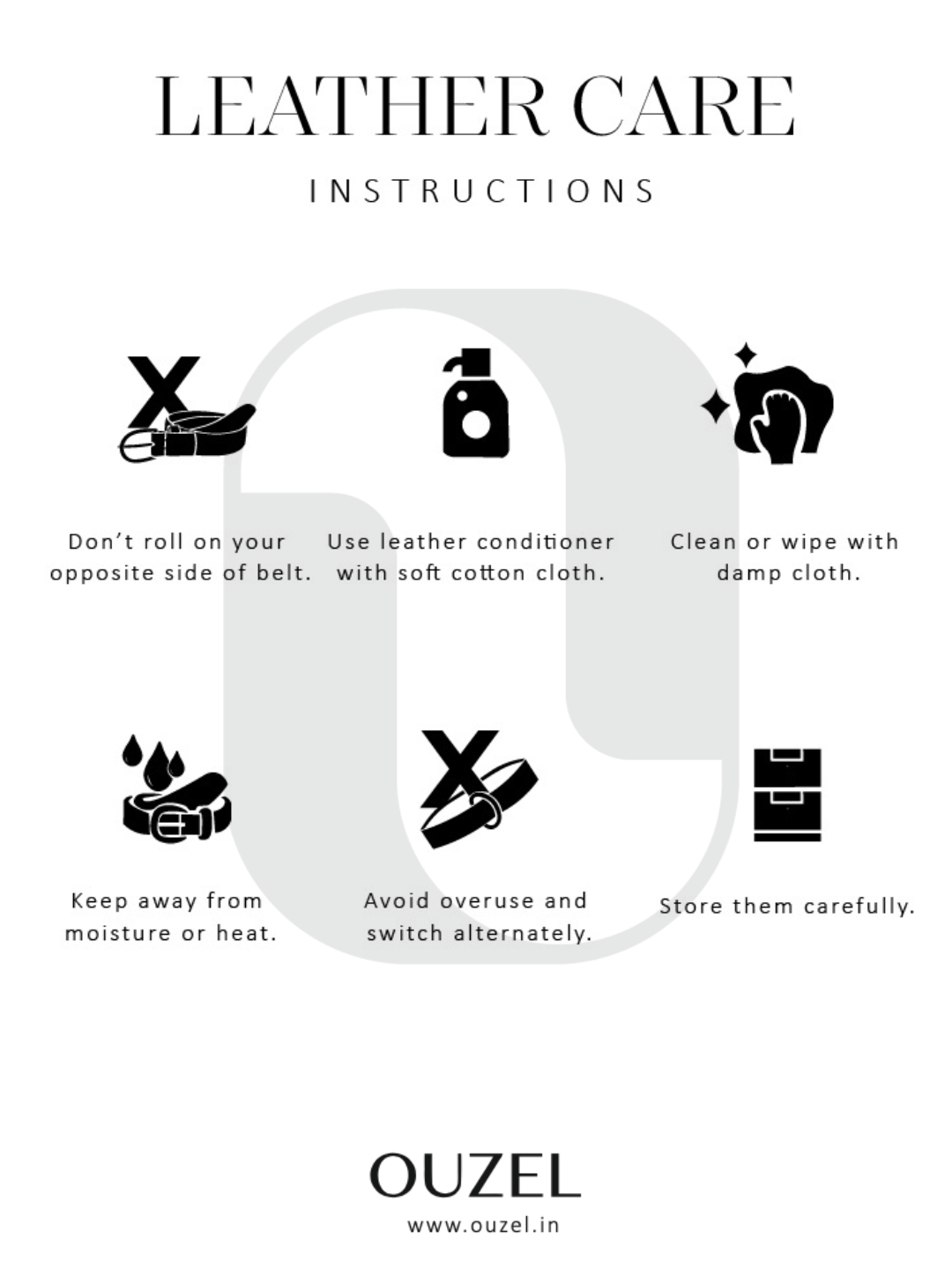 TROIS Triangle Buckle Reversible Leather belt