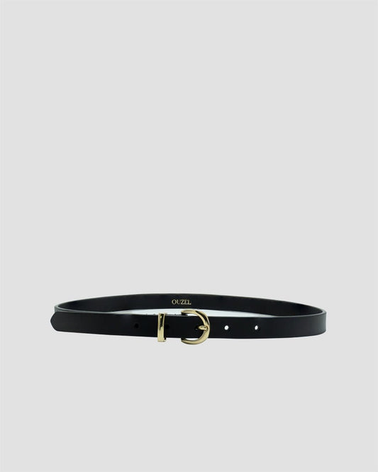 BERTA Thin Leather belt - OUZELLeather Belts