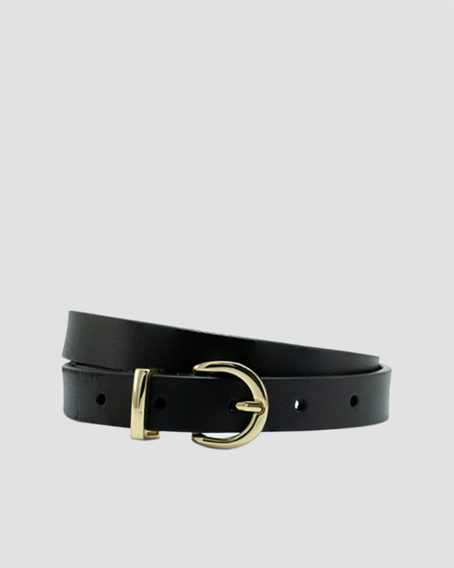 BERTA Thin Leather belt - OUZELLeather Belts