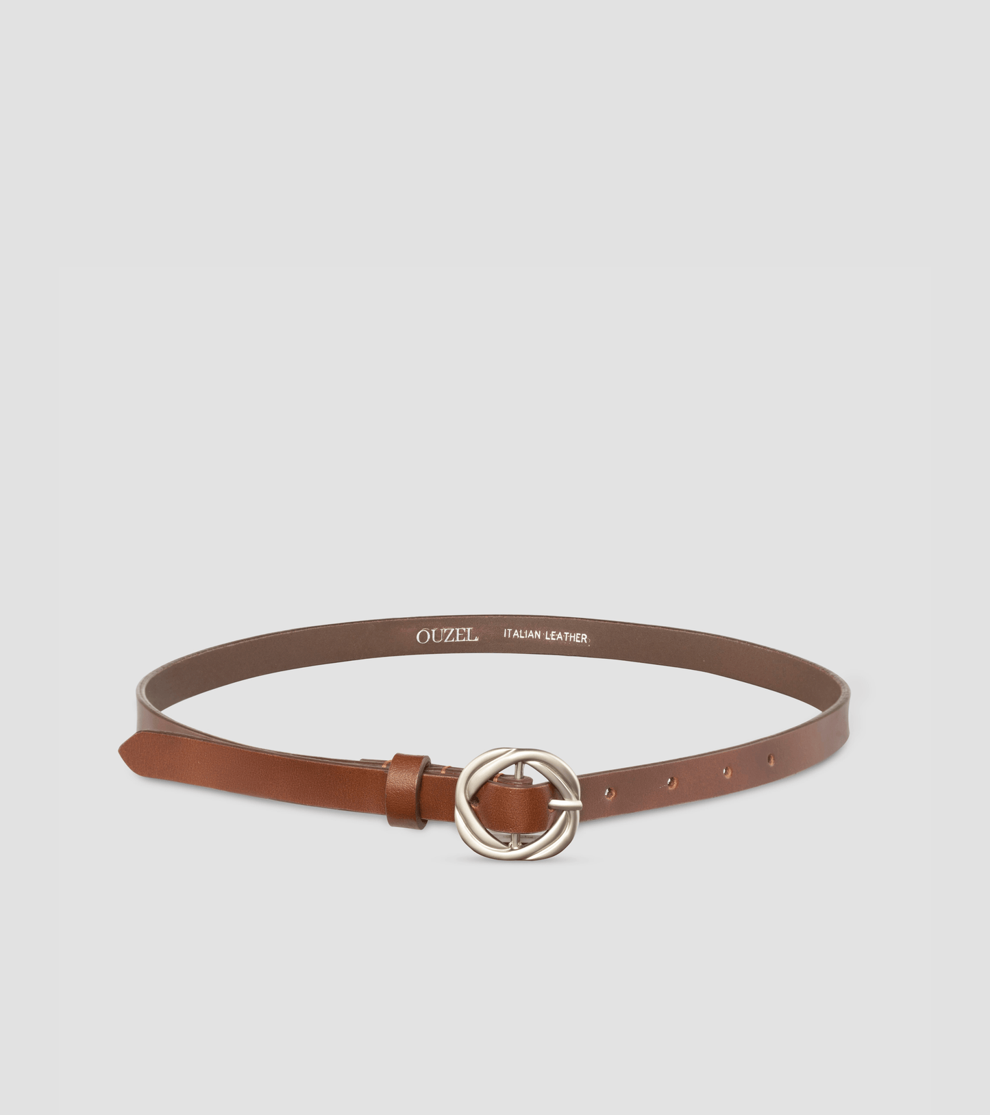 CAVO Italian Leather Belt- Brown - OUZELLeather Belts