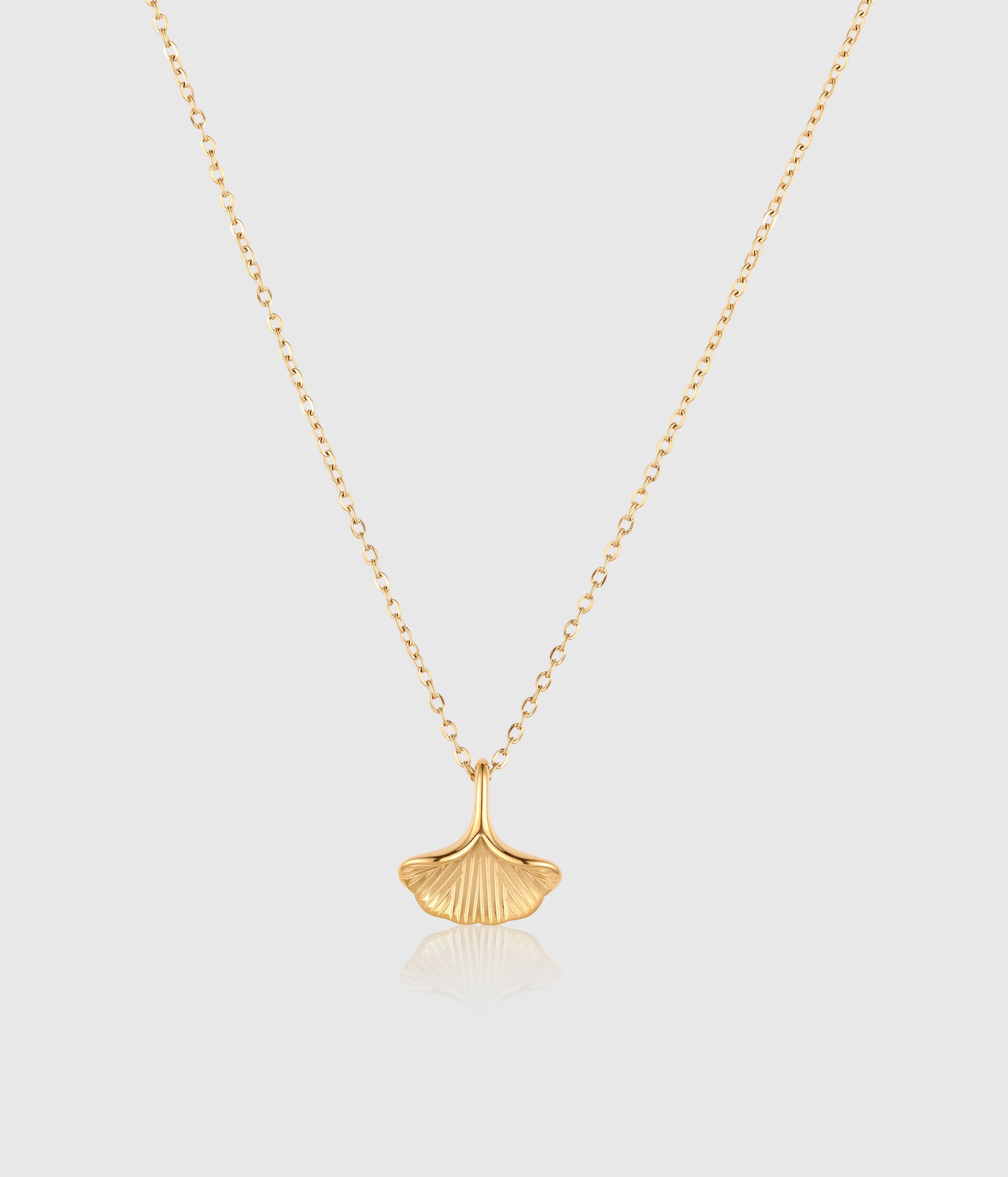 Ginkgo Leaf Pendant Necklace - OUZELApparel & Accessories