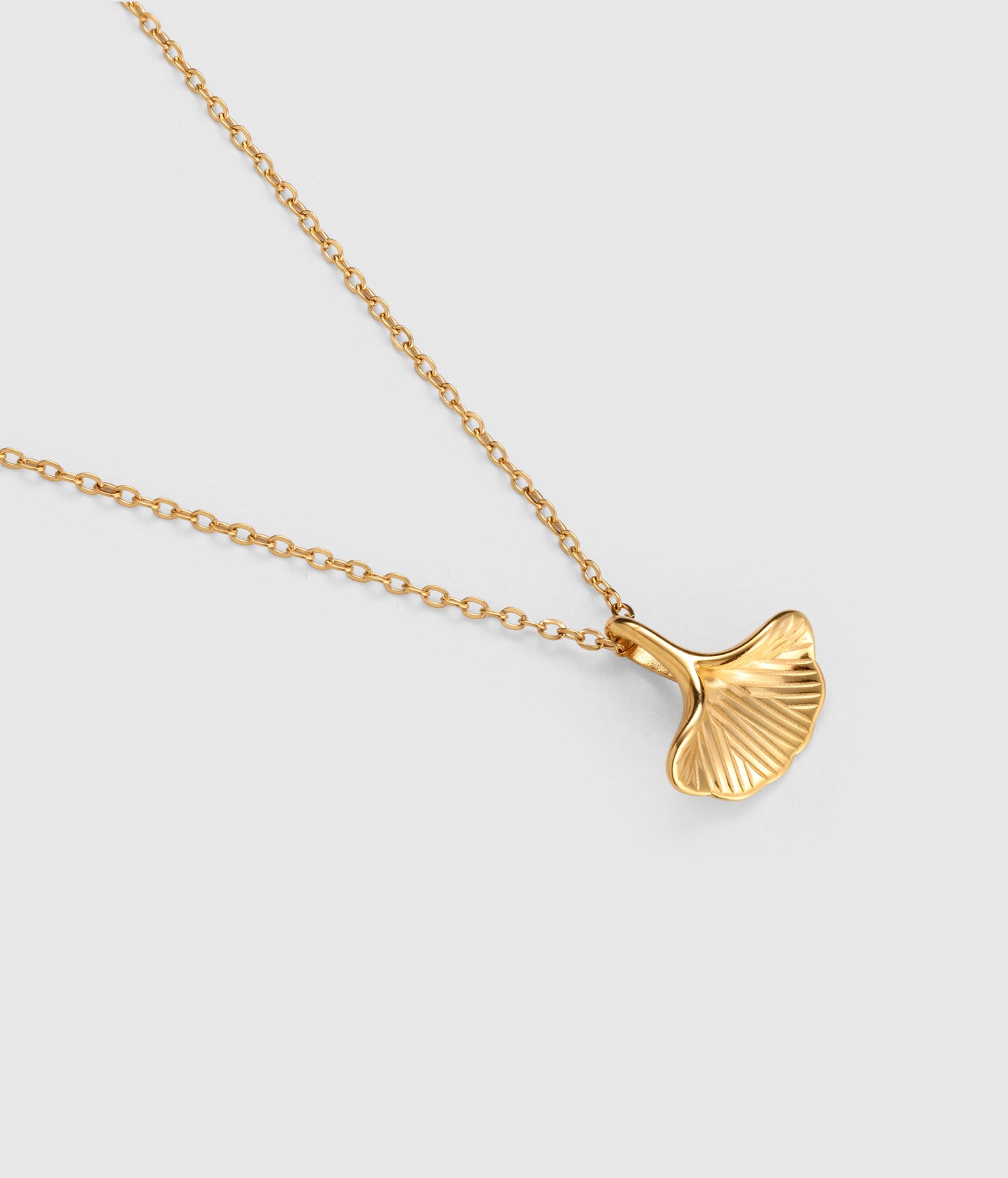 Ginkgo Leaf Pendant Necklace - OUZELApparel & Accessories