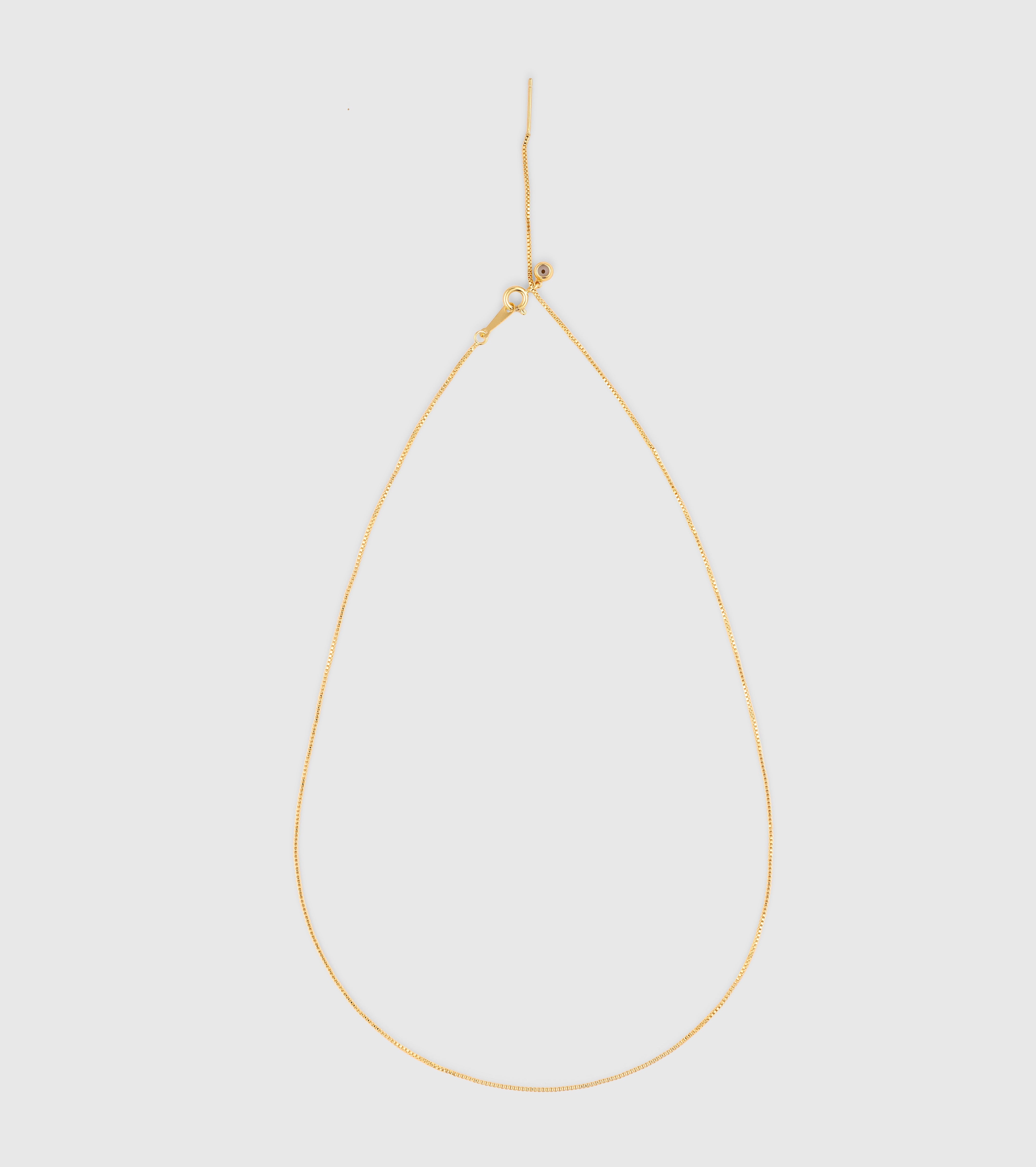 Rounded Box Chain Necklace - Gold – EDGE of EMBER