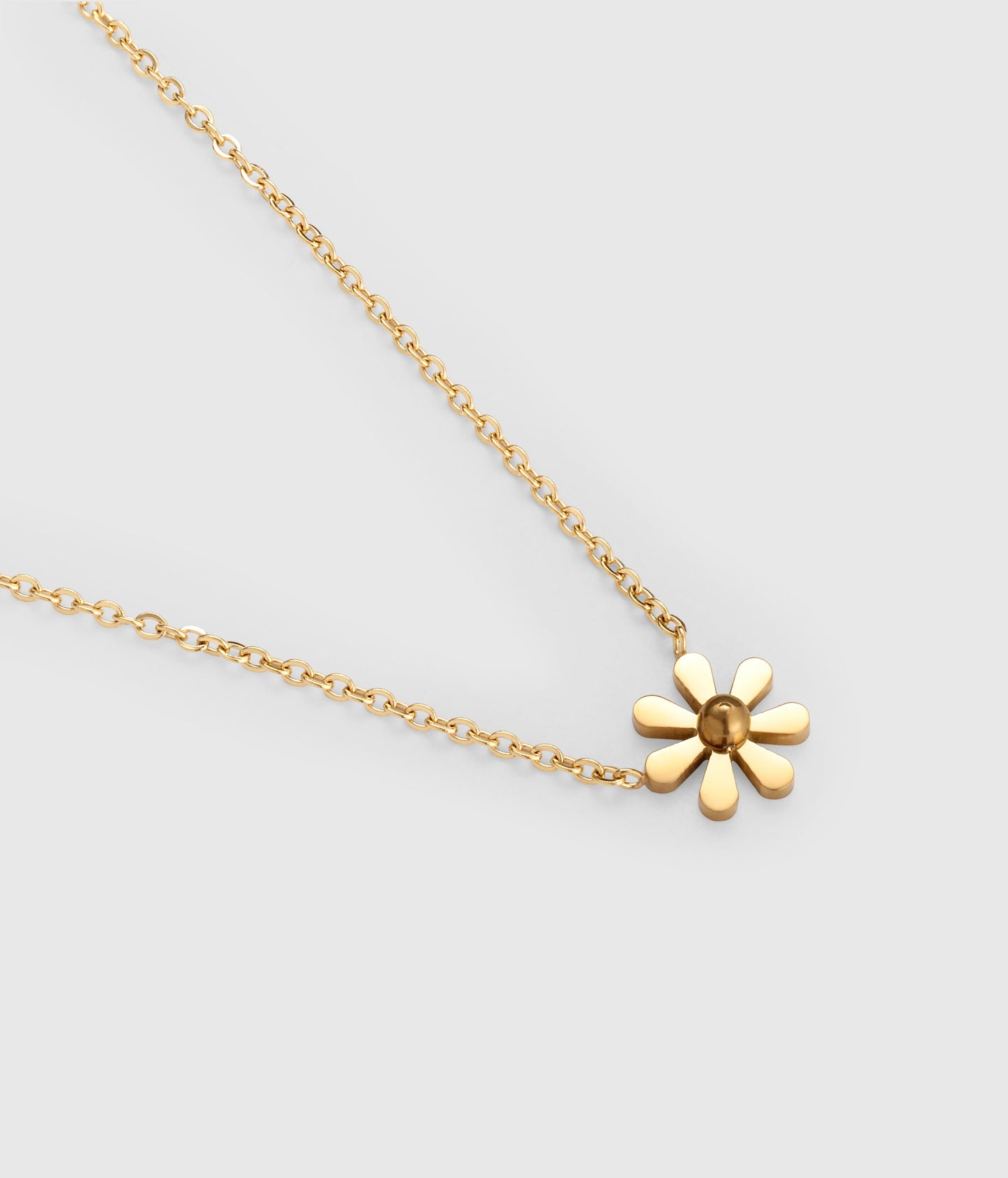 Gold Daisy Pendant Necklace - OUZELApparel & Accessories