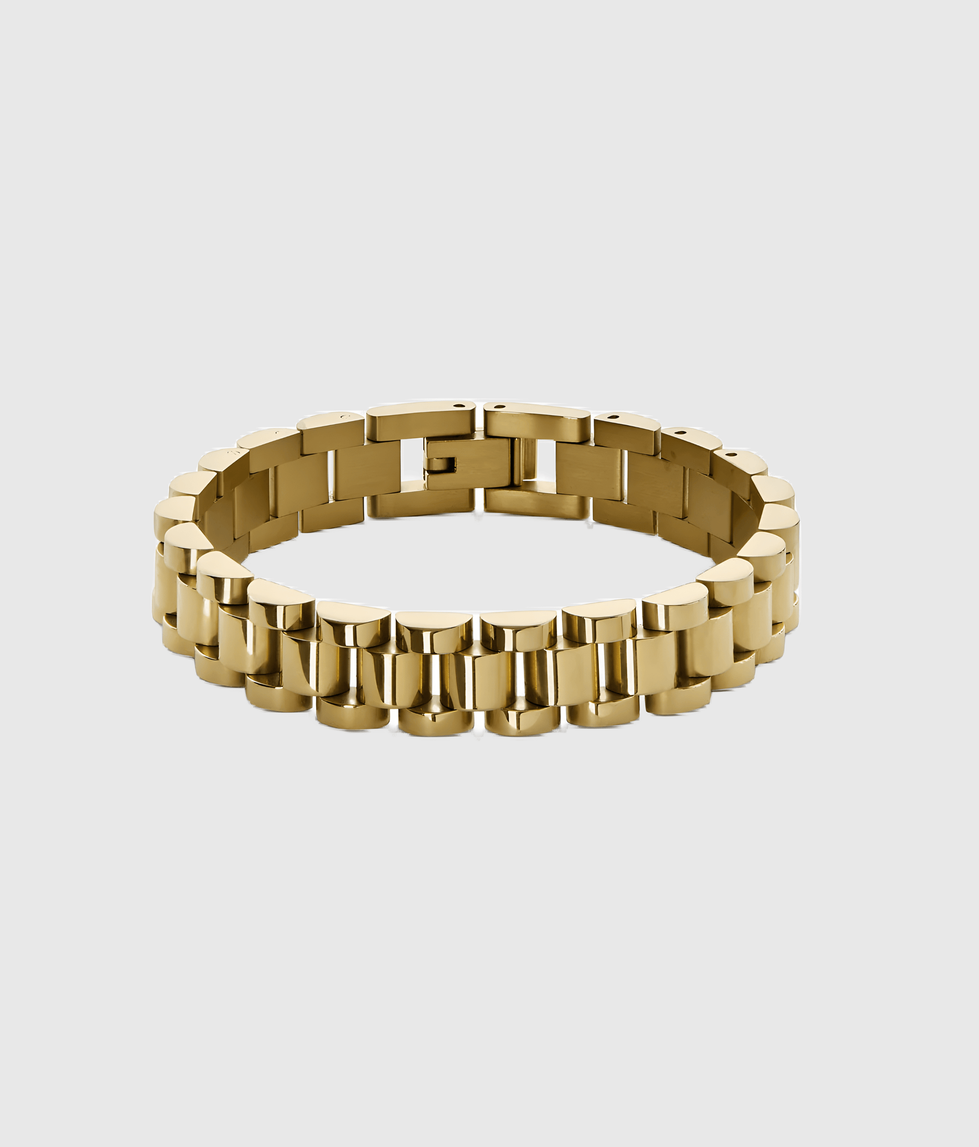 Gold shop oyster bracelet