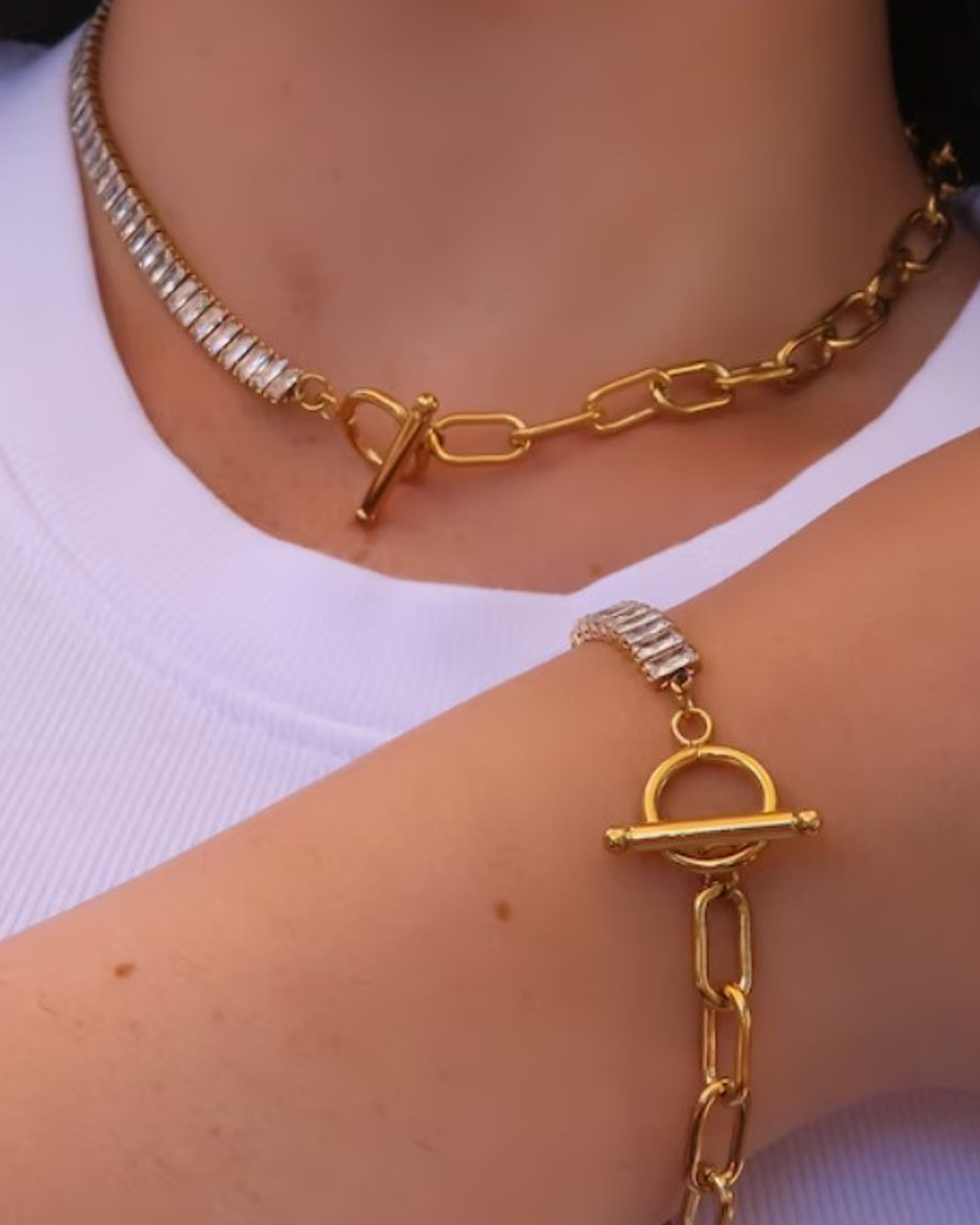 Yellow Chimes Handmade Choker Necklace Bracelet for Women and Girls –  YellowChimes