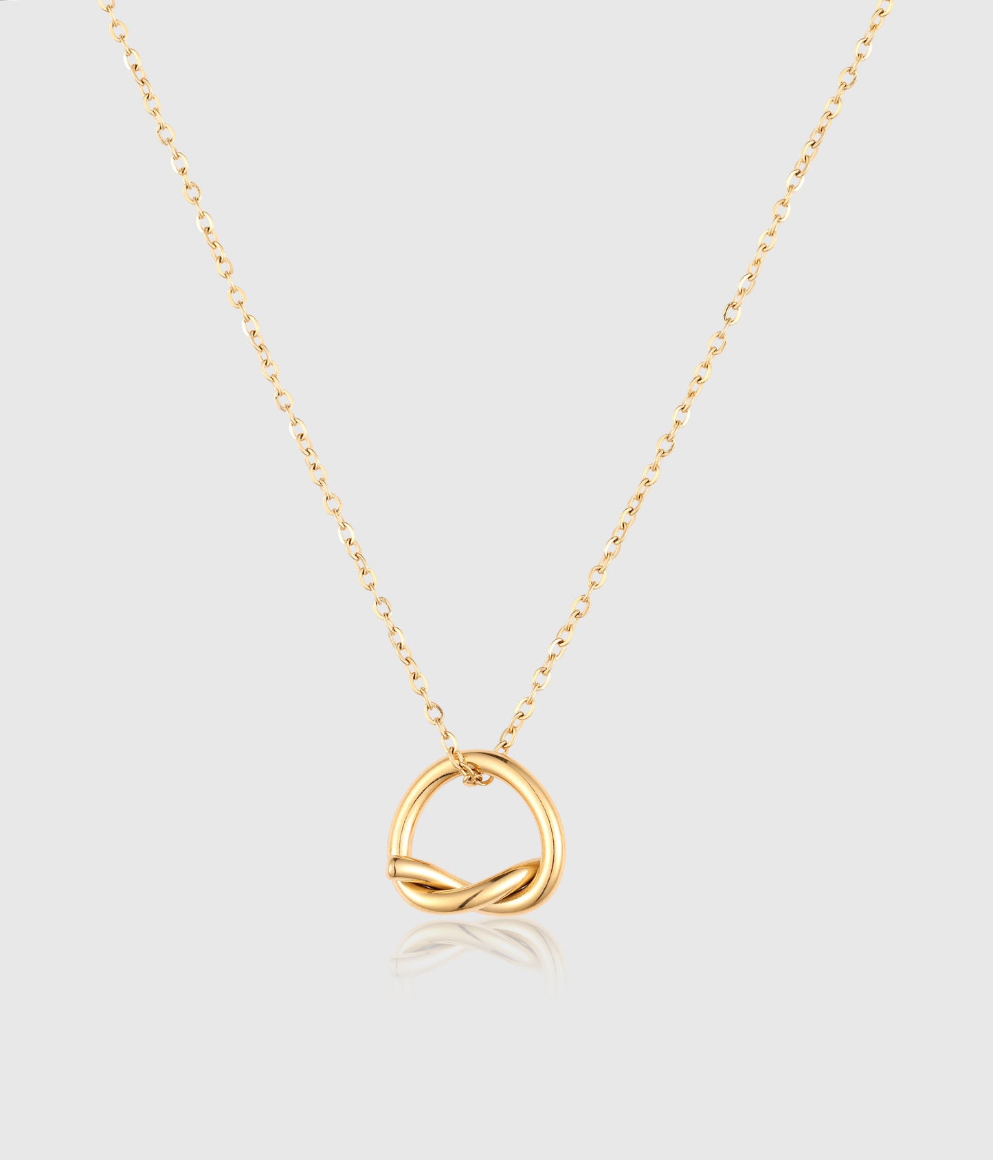 Love Knot Pendant Necklace - OUZELJewellery