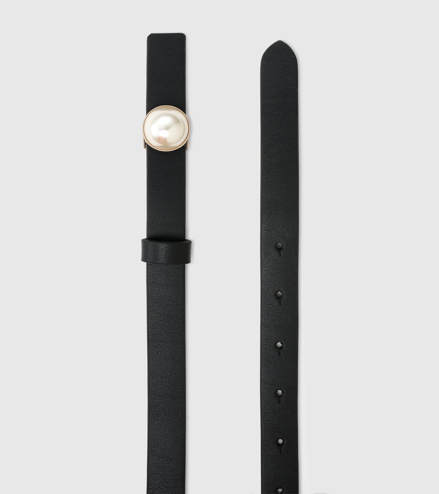 MOON Embellished Italian Leather Belt Pack- Black and Brown - OUZELLeather Belts