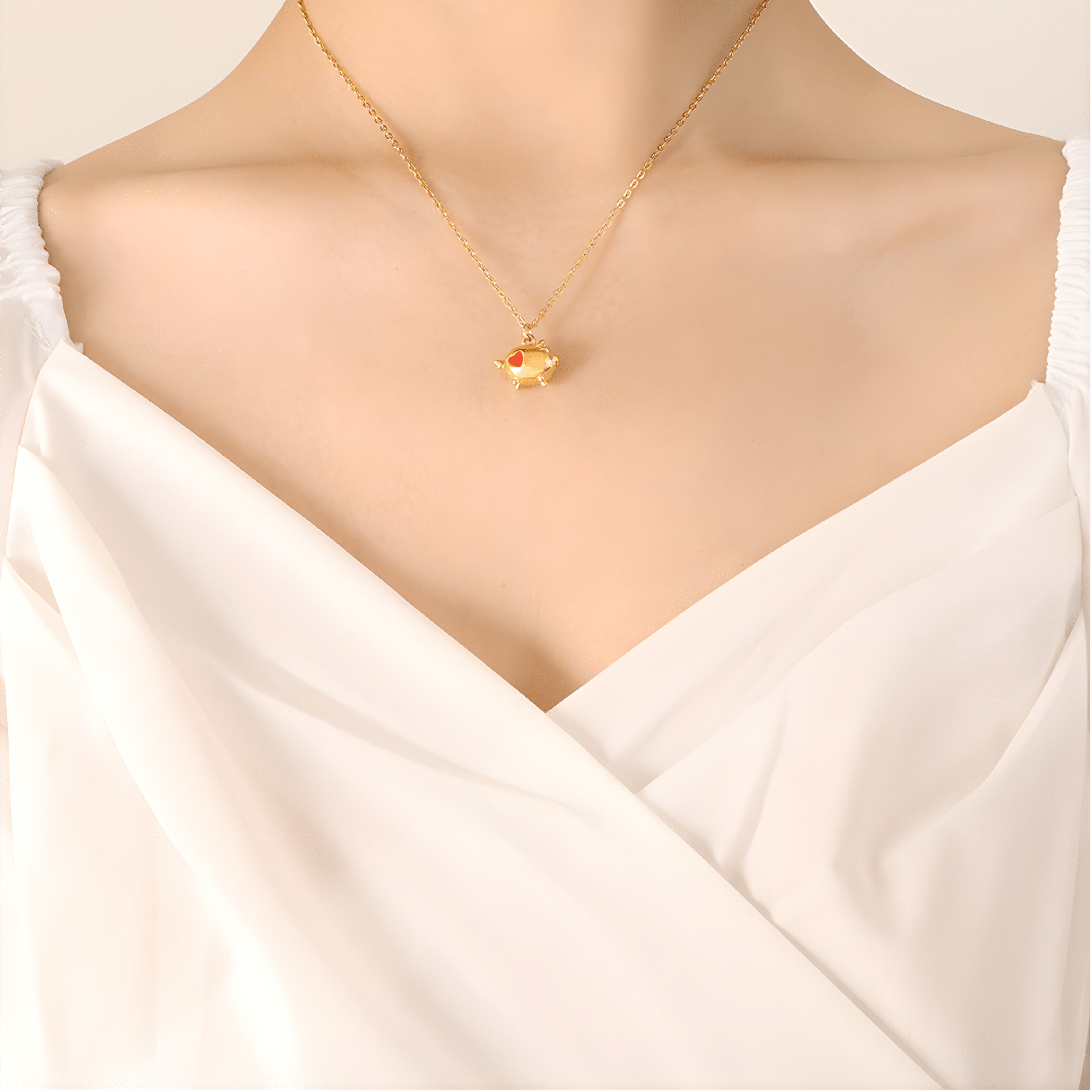 Small Gold Necklace - Etsy New Zealand