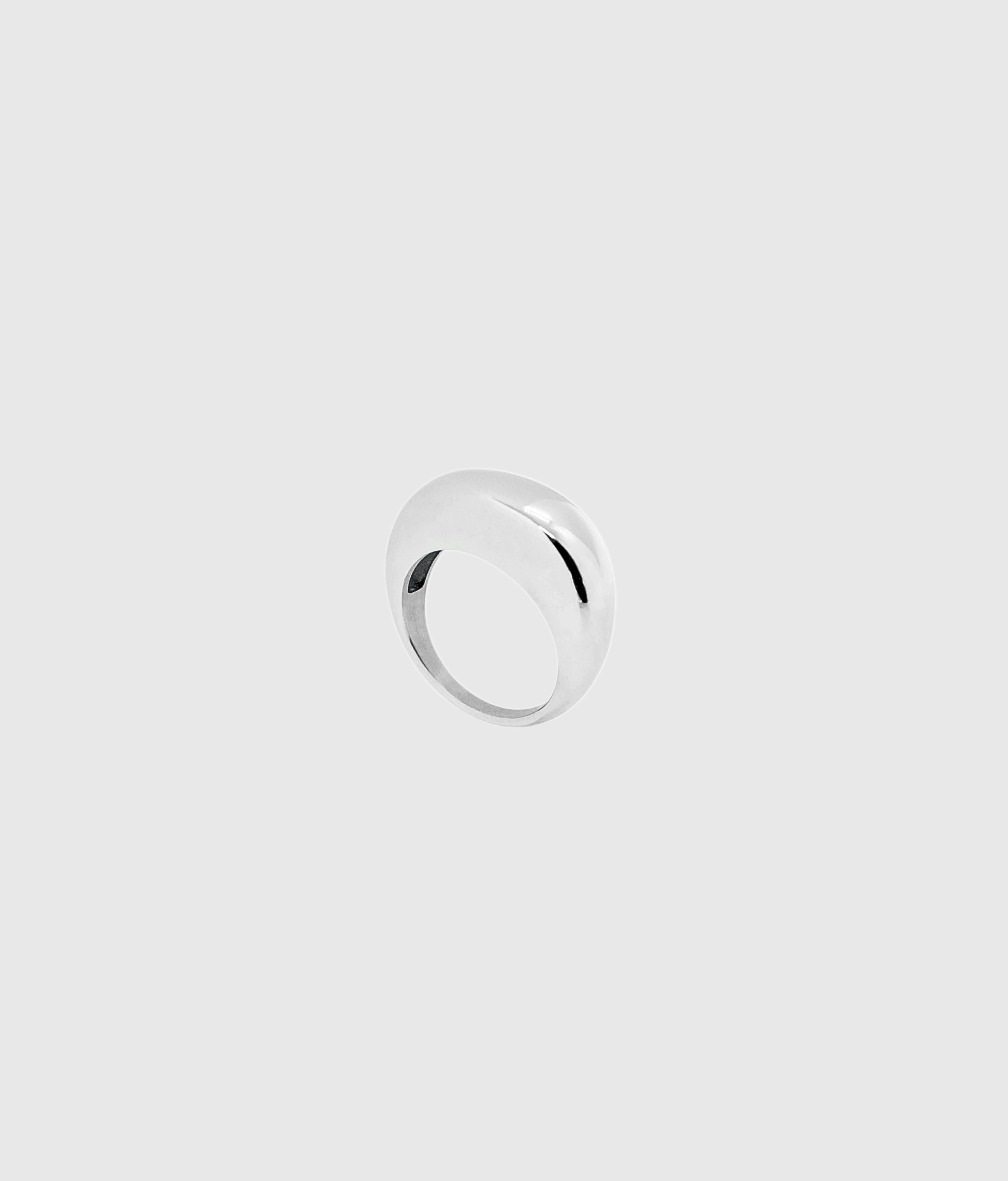 Silver Dome Ring - OUZELJewellery