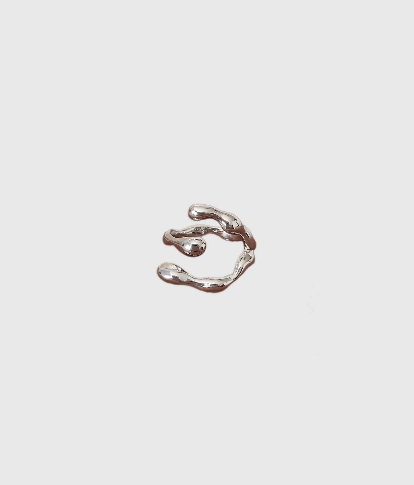 Silver Sculpted Ring - OUZELJewellery