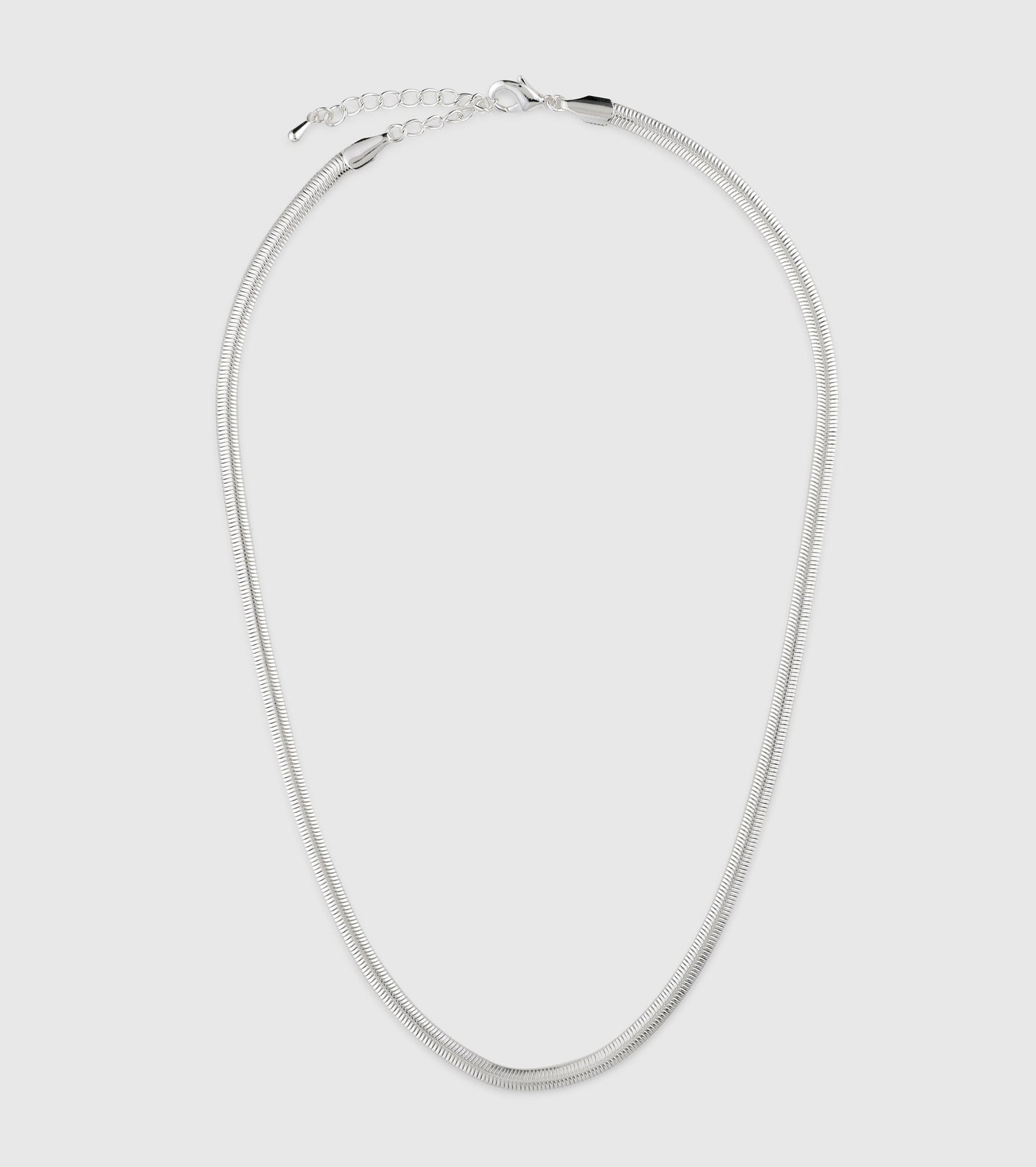 Silver Snake Chain Necklace - OUZELJewellery