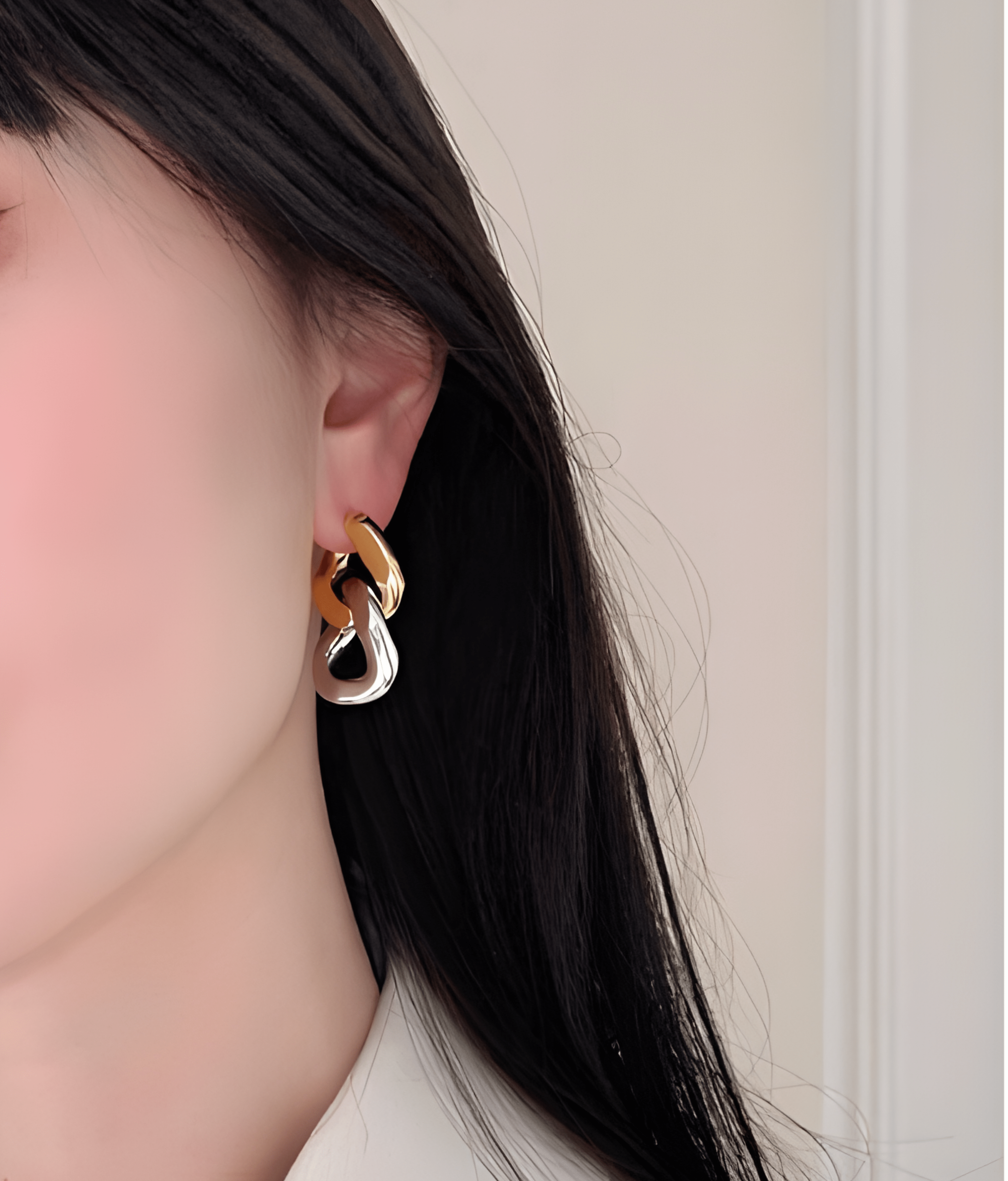 Kariana Two-Tone Drop Earrings SKJ1230998 - Skagen