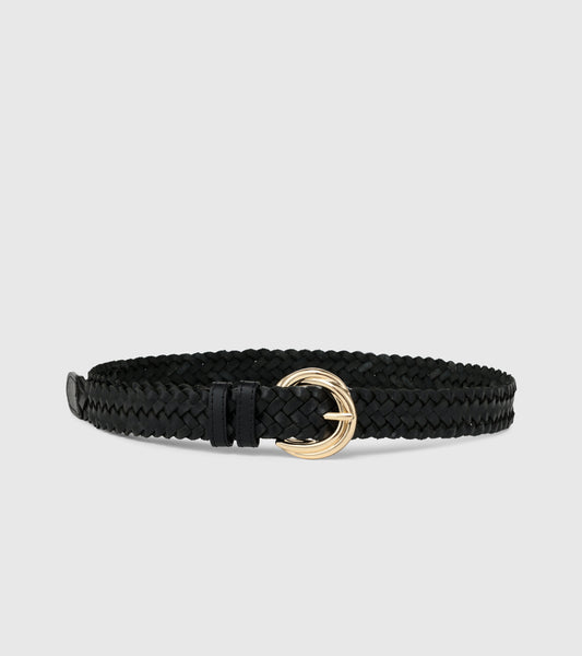 WEFAN Italian Leather Braided Belt - OUZELLeather Belts