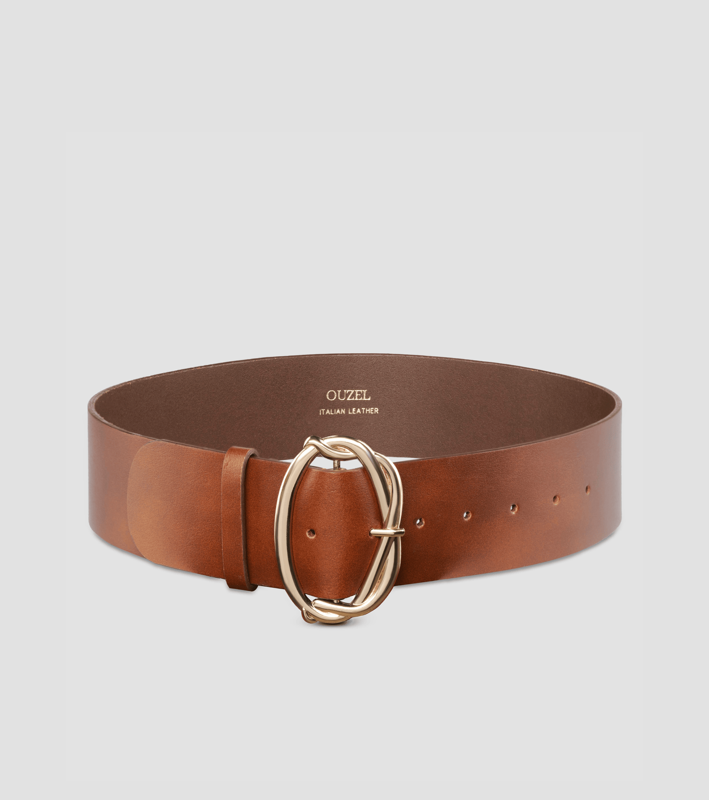 ZICA Italian Leather Belt- Brown - OUZELLeather Belts